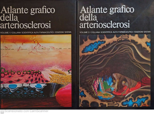Atlante geografico della arteriosclerosi. Volume 1 e 2 - copertina