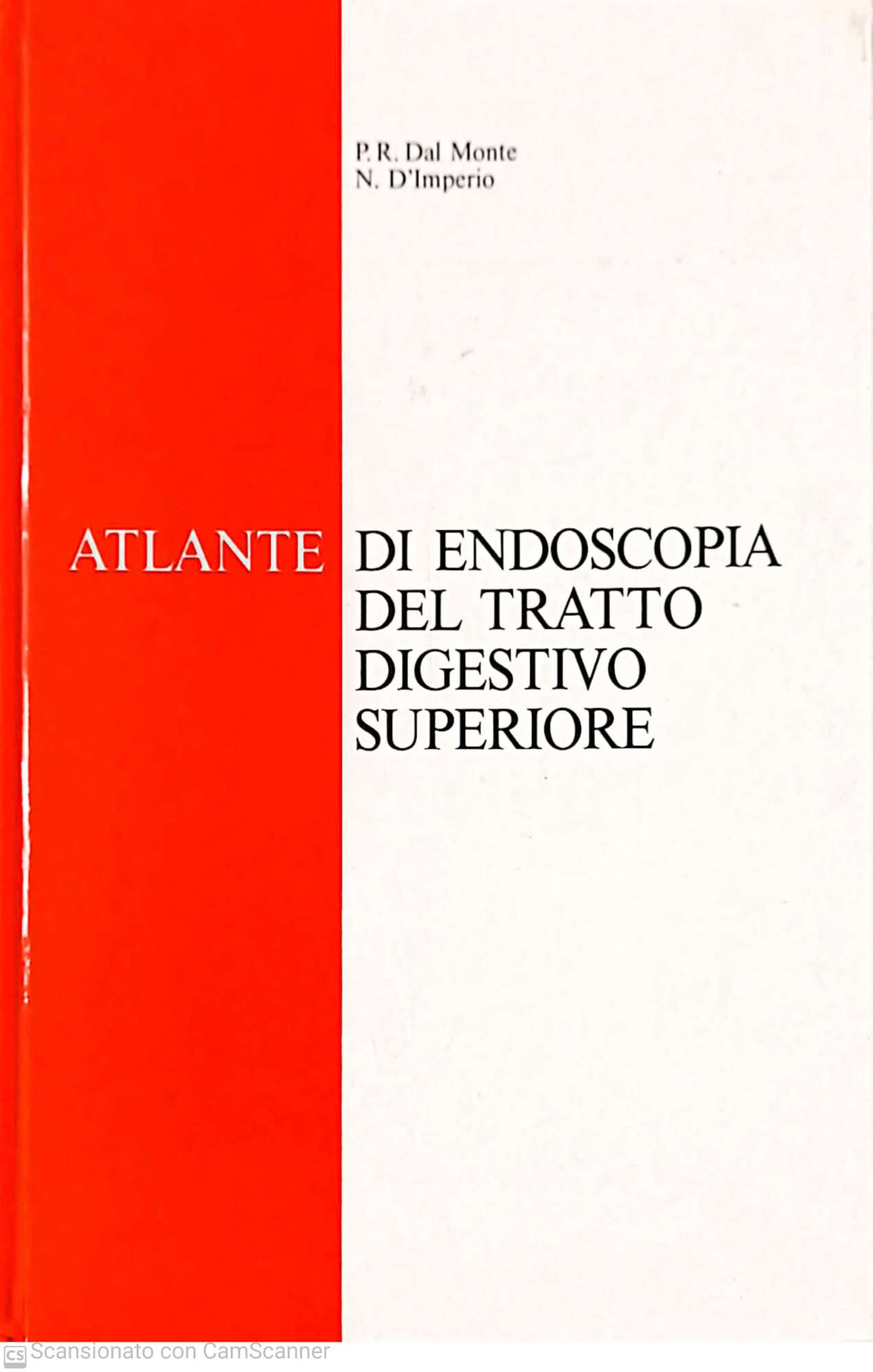 Atlante di Endoscopia del tratto digestivo superiore - copertina