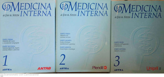 Medicina interna. Volume 1-2-3 - copertina