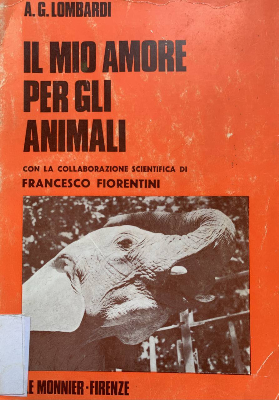 Il mio amore per gli animali - copertina