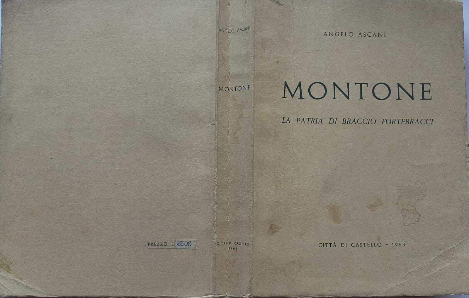 Montone. La patria di Braccio Fortebracci - copertina