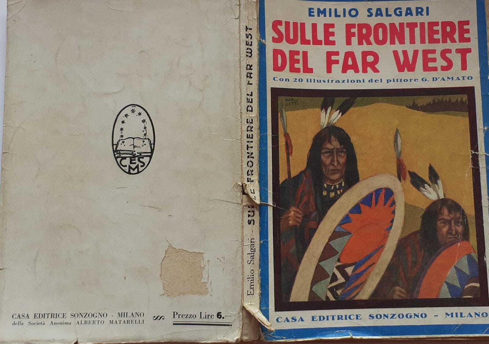 Sulle frontiere del far west - copertina