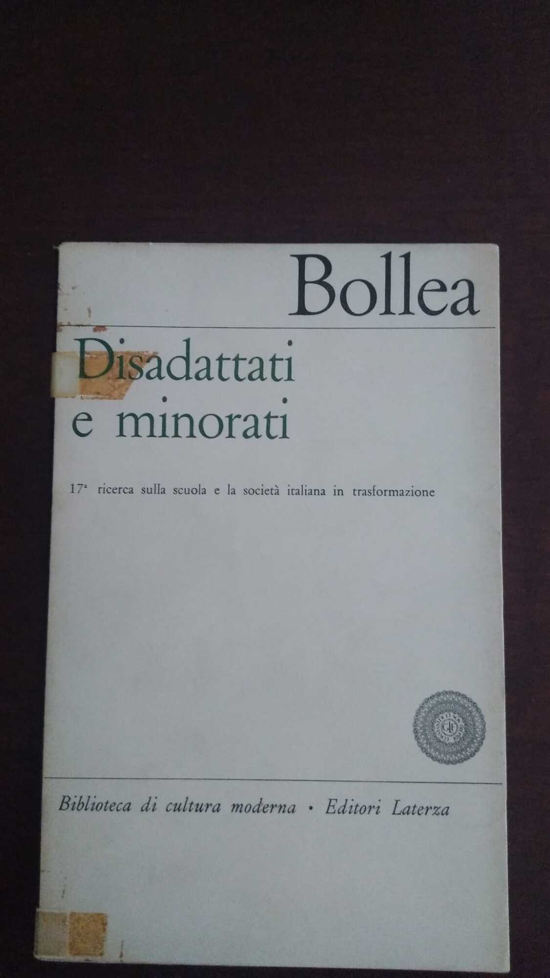 Disadattati e minorati - copertina