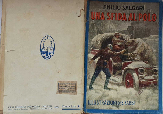 Una sfida al polo - copertina