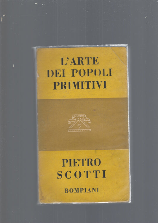 L'ARTE DEI POPOLI PRIMITIVI - copertina