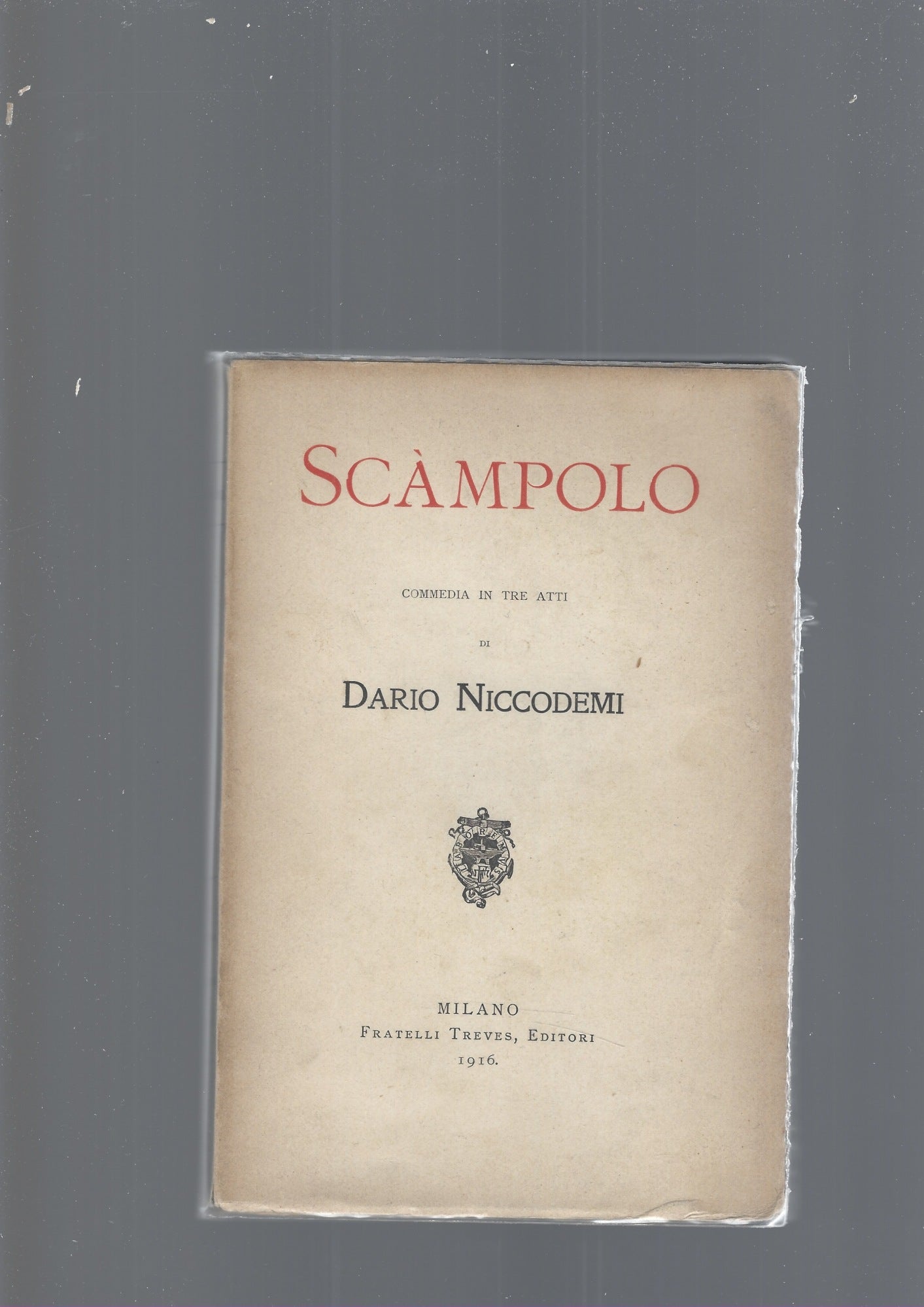 SCAMPOLO - copertina