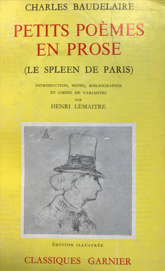 Petits poemes en prose (le spleen de Paris) - copertina