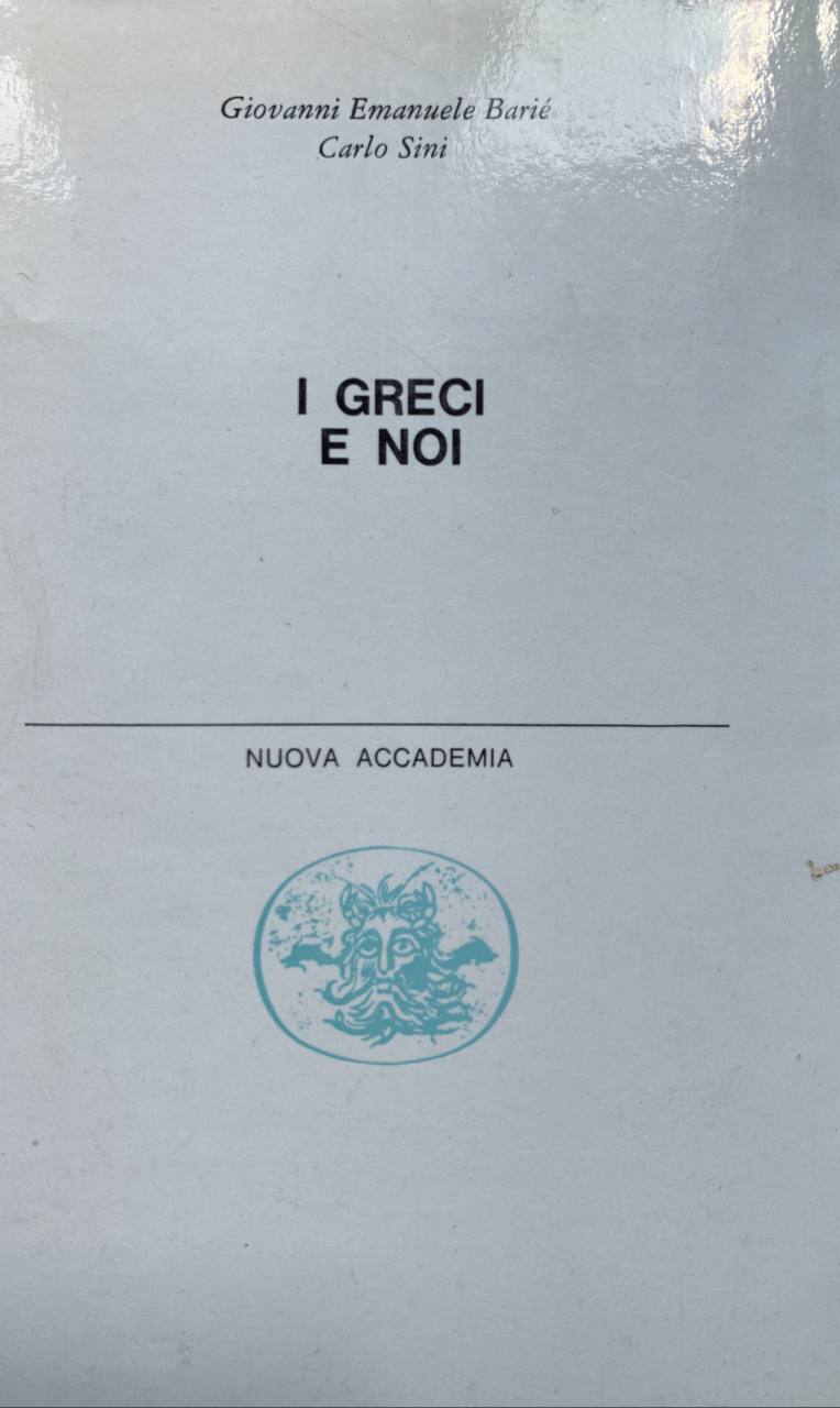 I Greci e noi - copertina