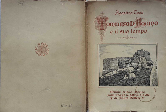 Tommaso d' Aquino e il suo tempo - copertina