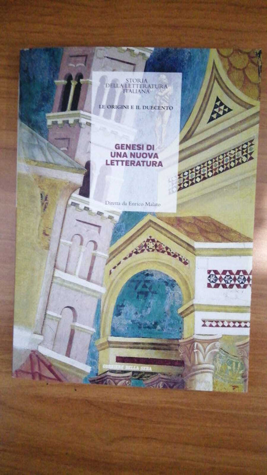 Genesi di una nuova letteratura - copertina