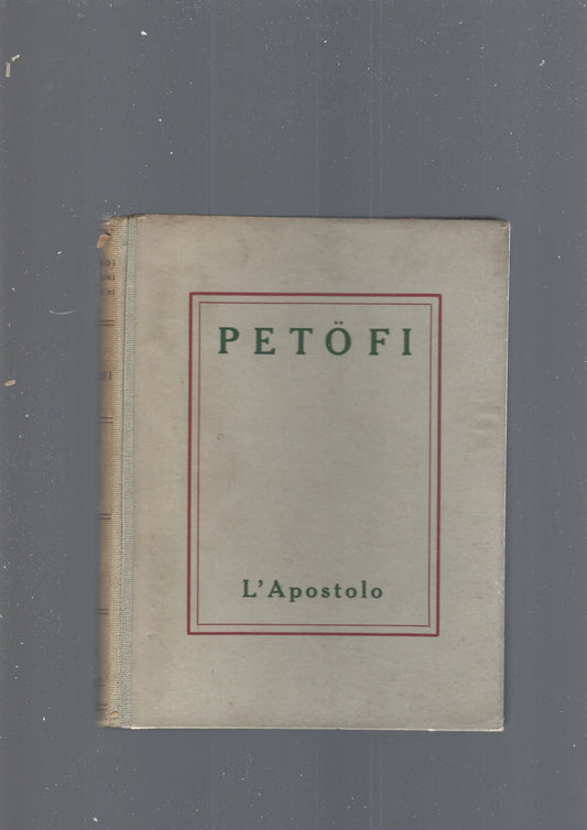 POEMETTI, POESIE SCELTE, L' APOSTOLO - copertina