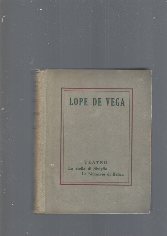 LA STELLA DI SIVIGLIA - LE BIZZARRIE DI BELISA - copertina