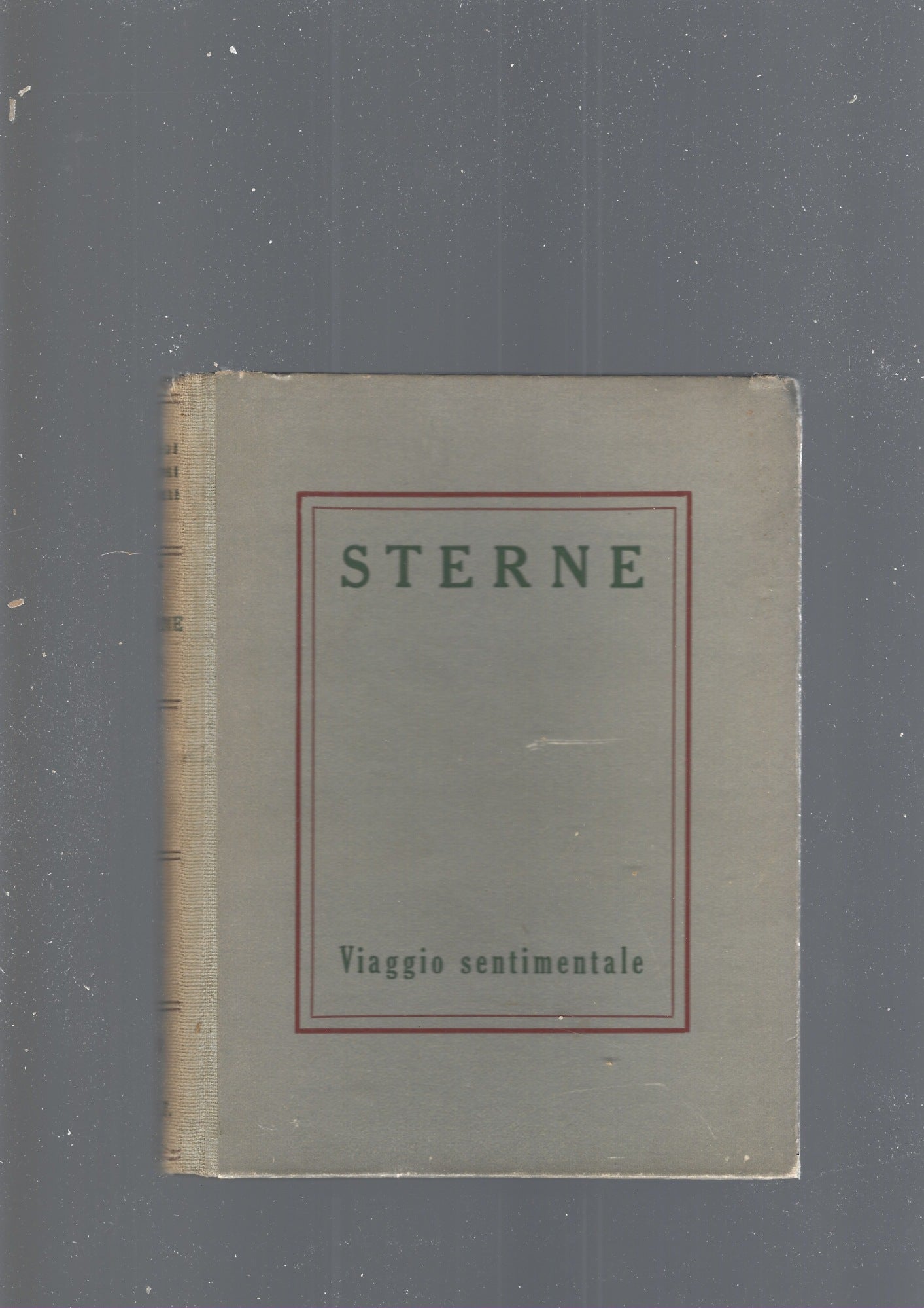 UN VIAGGIO SENTIMENTALE - copertina