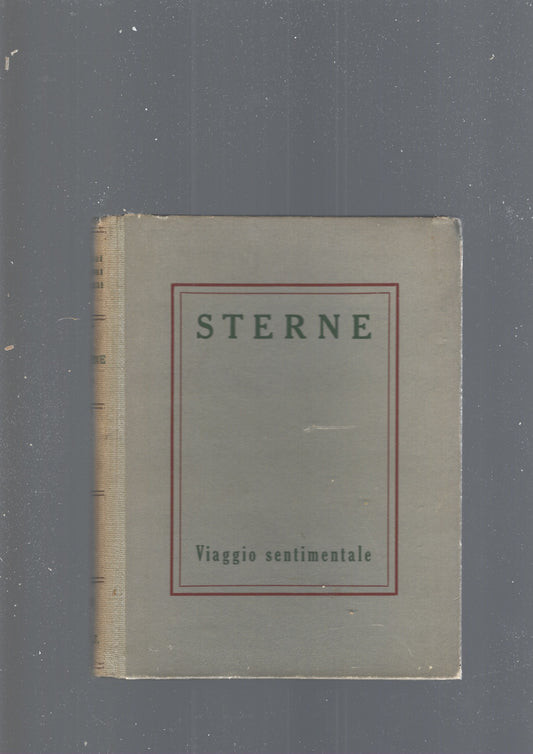 UN VIAGGIO SENTIMENTALE - copertina