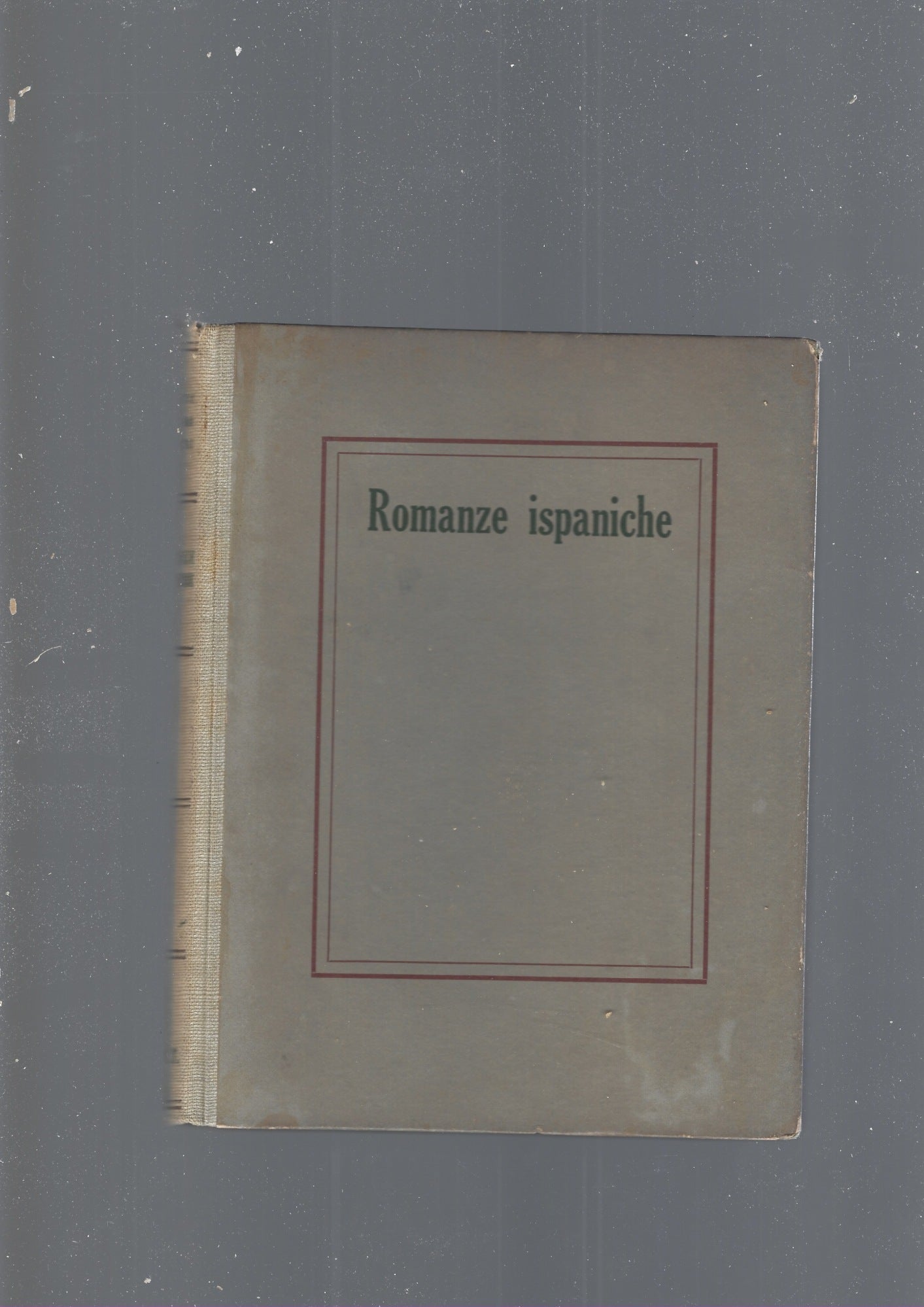ROMANZE ISPANICHE - copertina