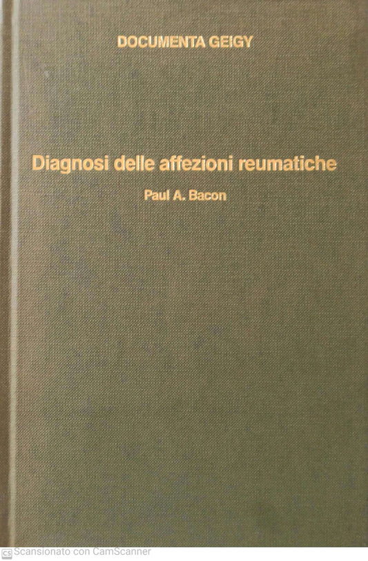 Diagnosi delle affezioni reumatiche - copertina