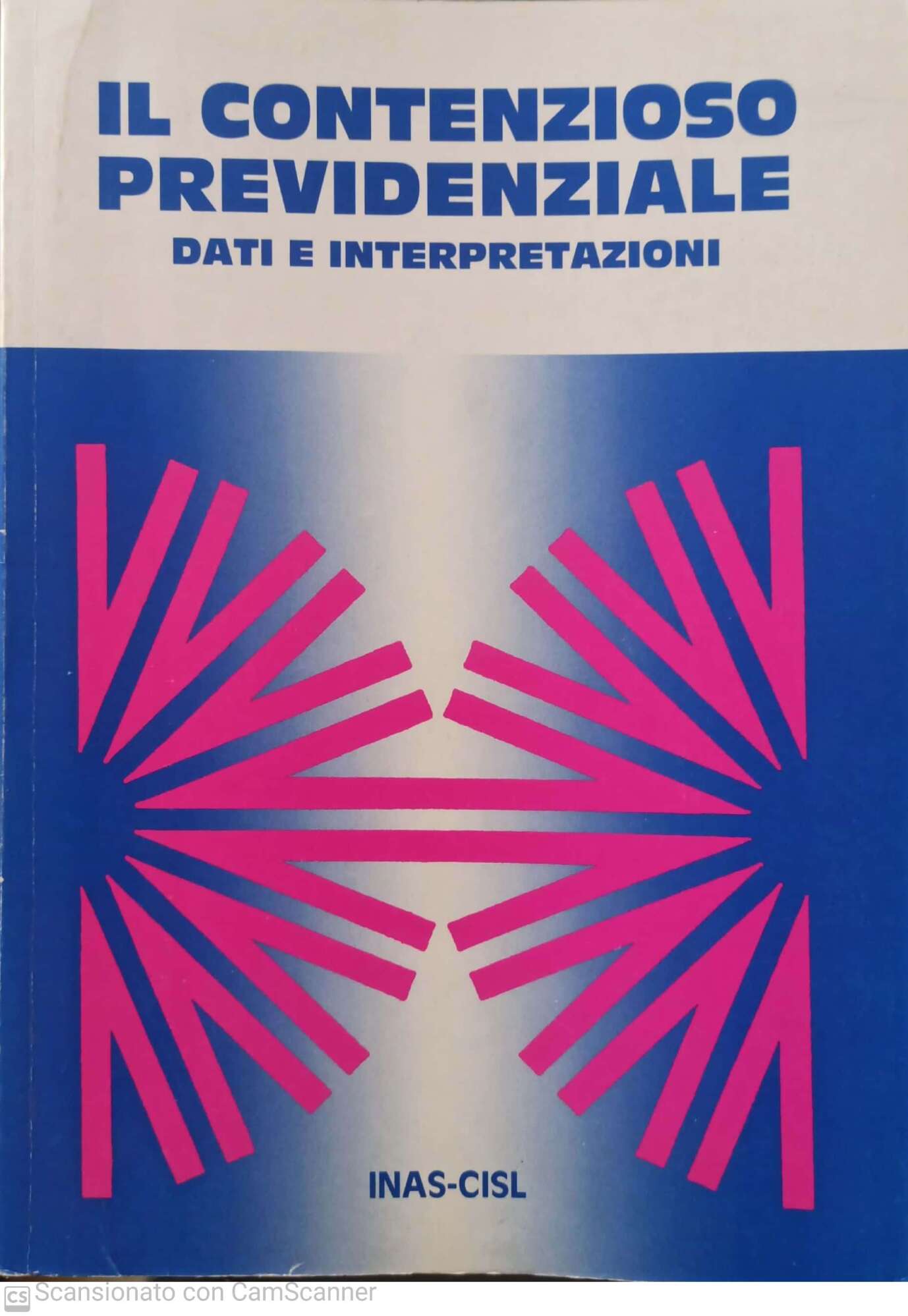 Il contenzioso previdenziale dati e interpretazioni - copertina