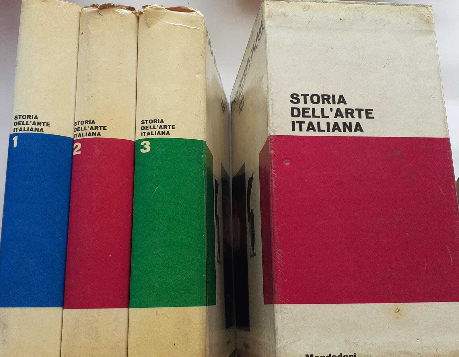Storia dell'arte italiana. 3 volumi - copertina