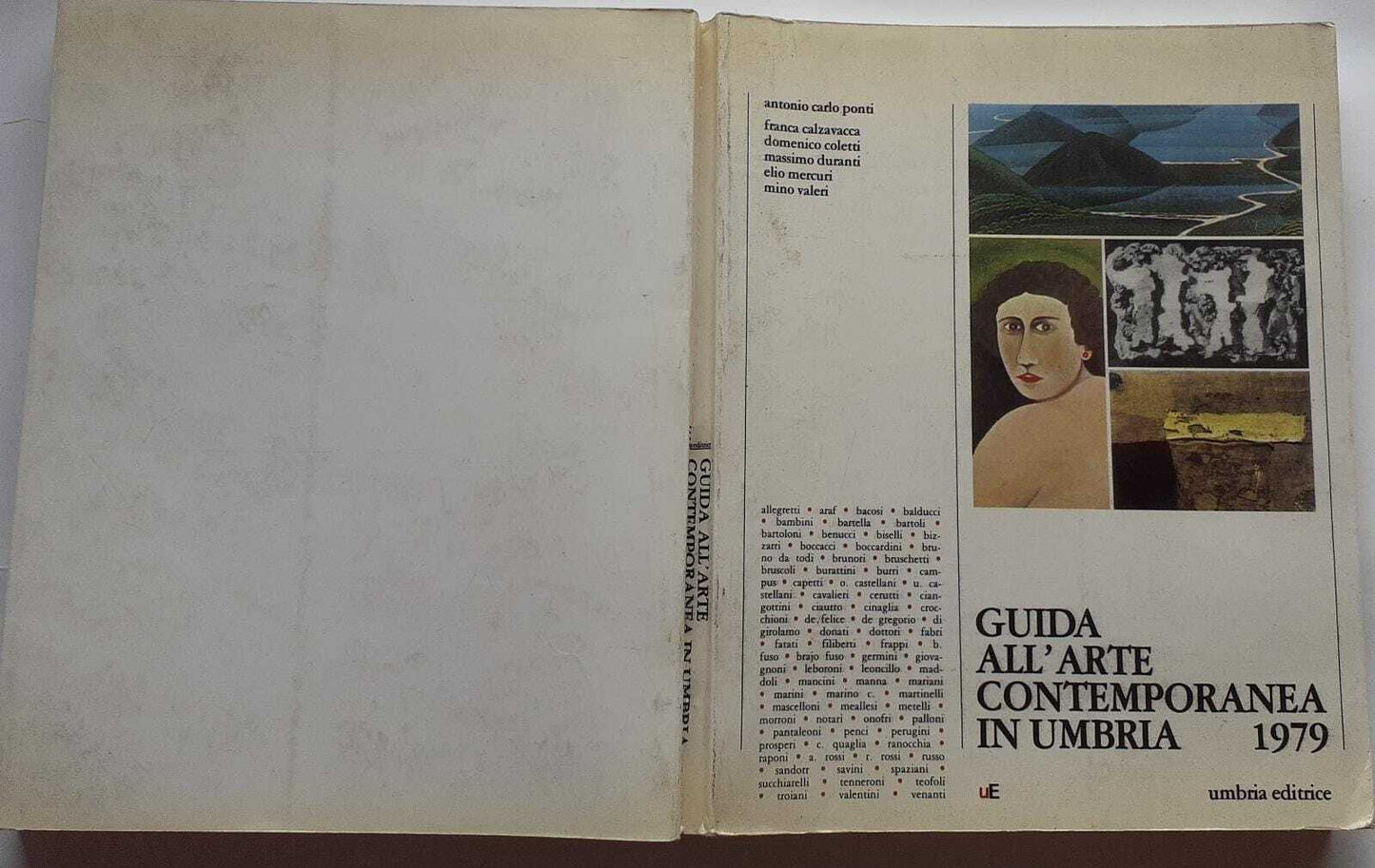 Guida all'arte contemporanea in Umbria - copertina
