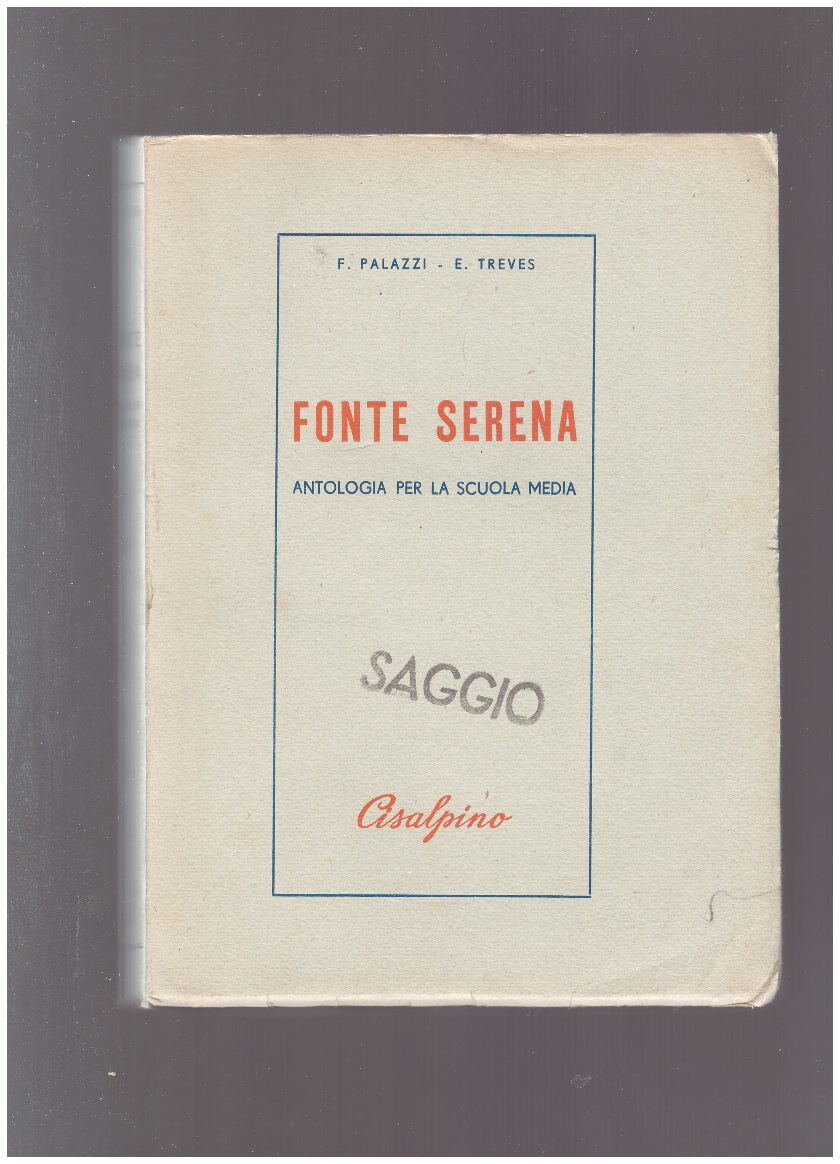 Fonte serena - copertina