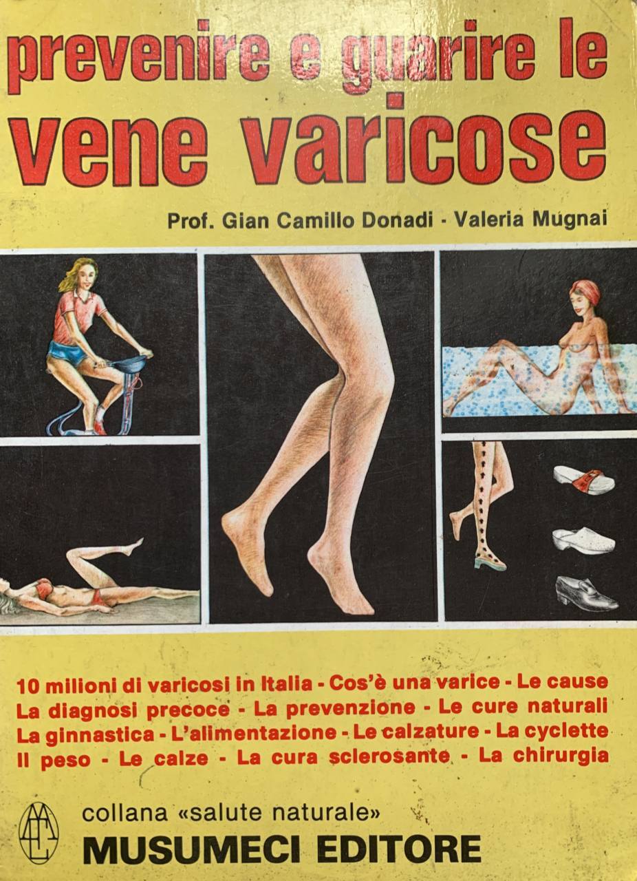 Prevenire e guarire le vene varicose - copertina