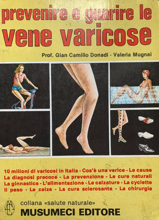 Prevenire e guarire le vene varicose - copertina