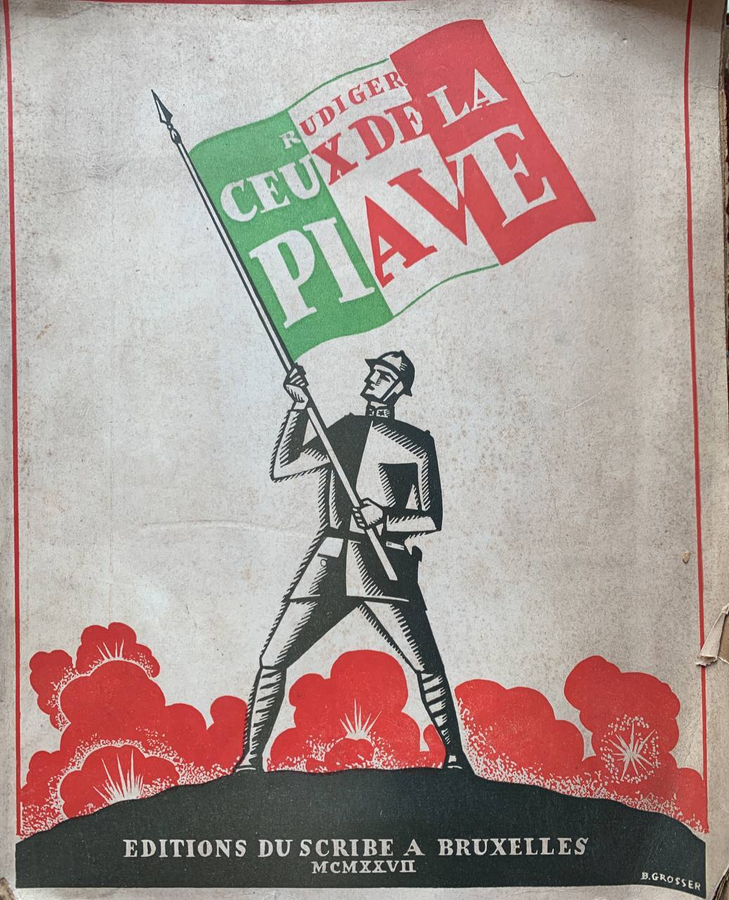 Ceux de la Piave! - copertina