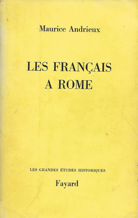 Les français a Rome - copertina