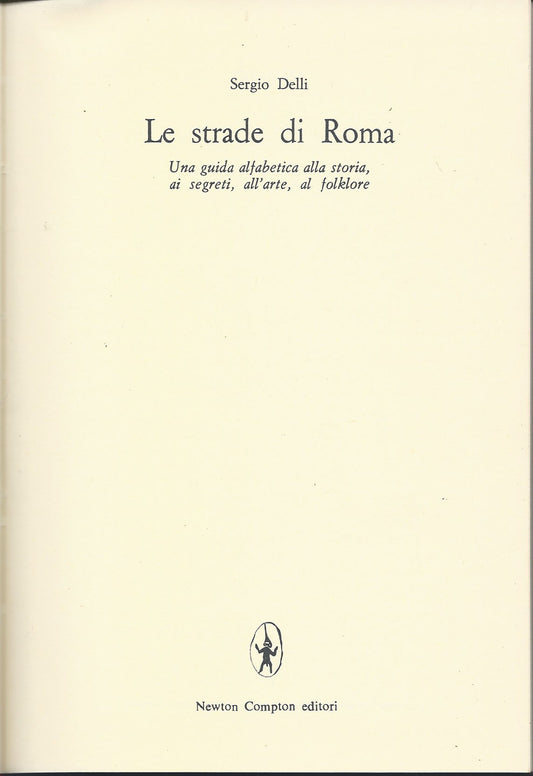 Le strade di Roma - copertina