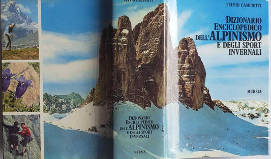 Dizionario enciclopedico dell'alpinismo e degli sport invernali - copertina