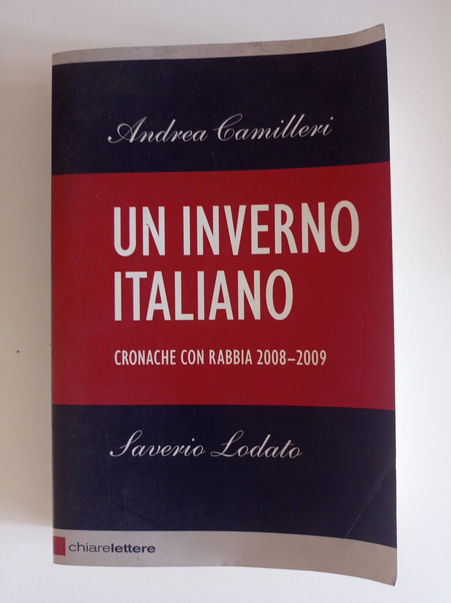 Un inverno italiano. Cronache con rabbia 2008-2009 - copertina