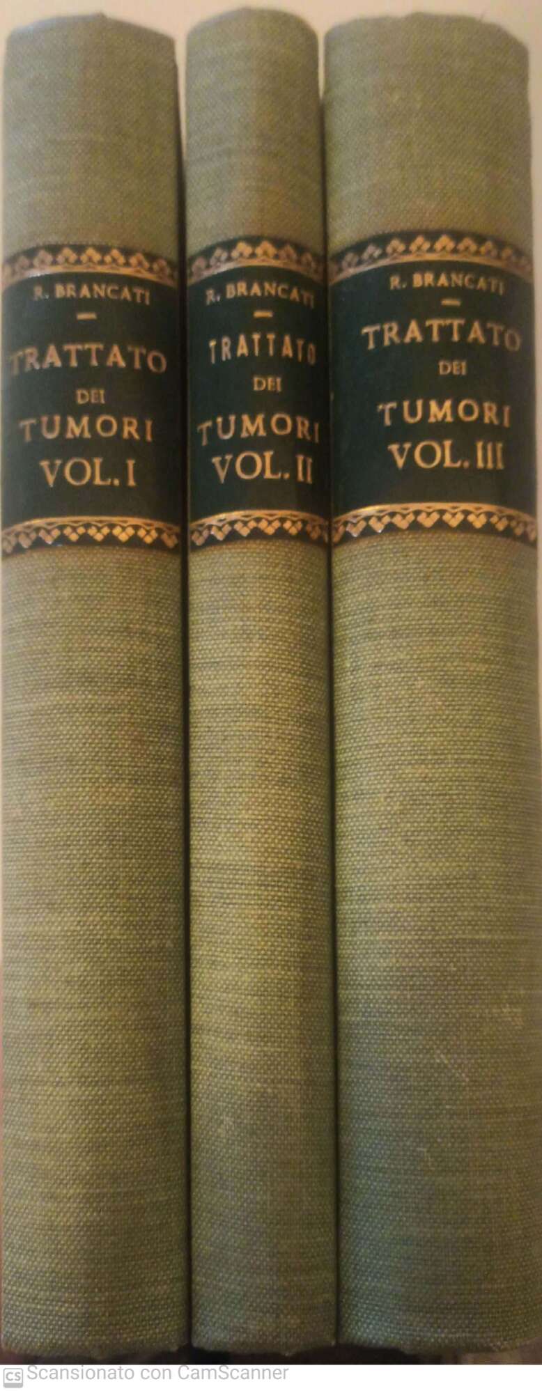 Trattato dei tumori. Volume 1-2-3 - copertina