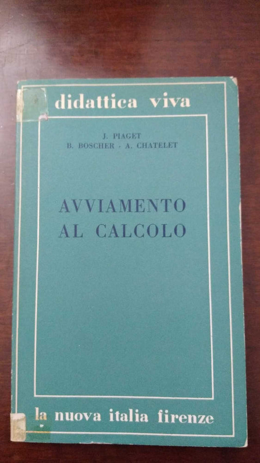 Avviamento al calcolo - copertina