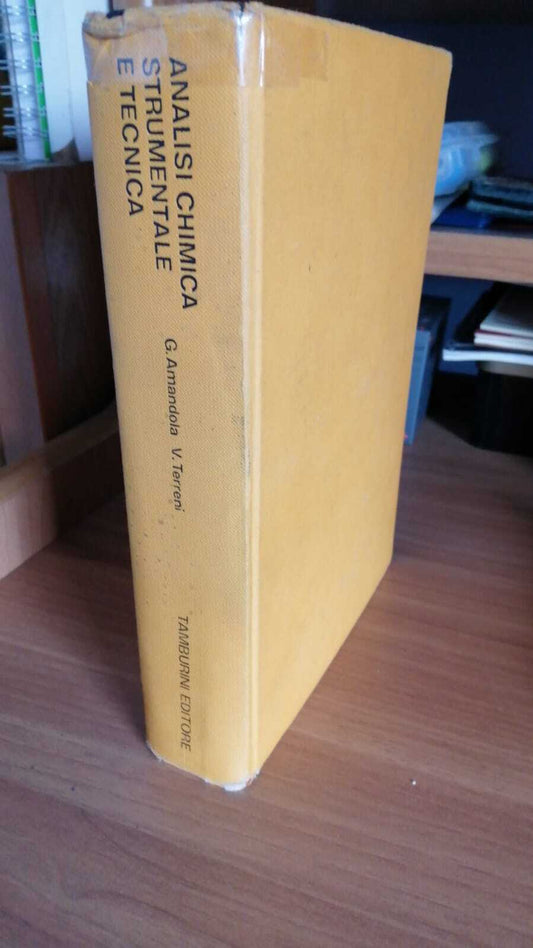Analisi chimica strumentale e tecnica - copertina