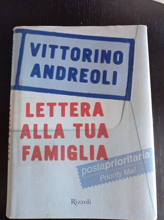 Lettera alla tua famiglia - copertina
