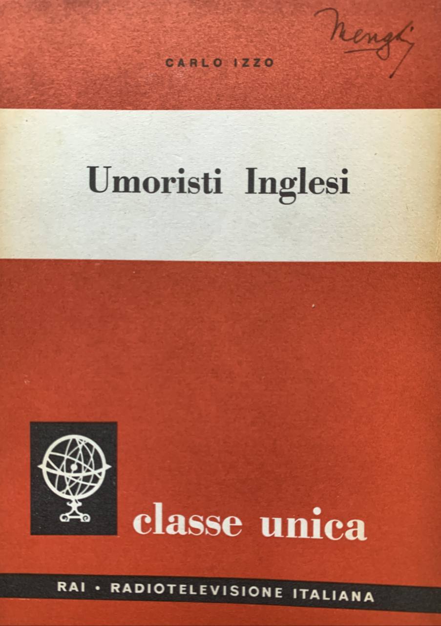 Umoristi Inglesi - copertina