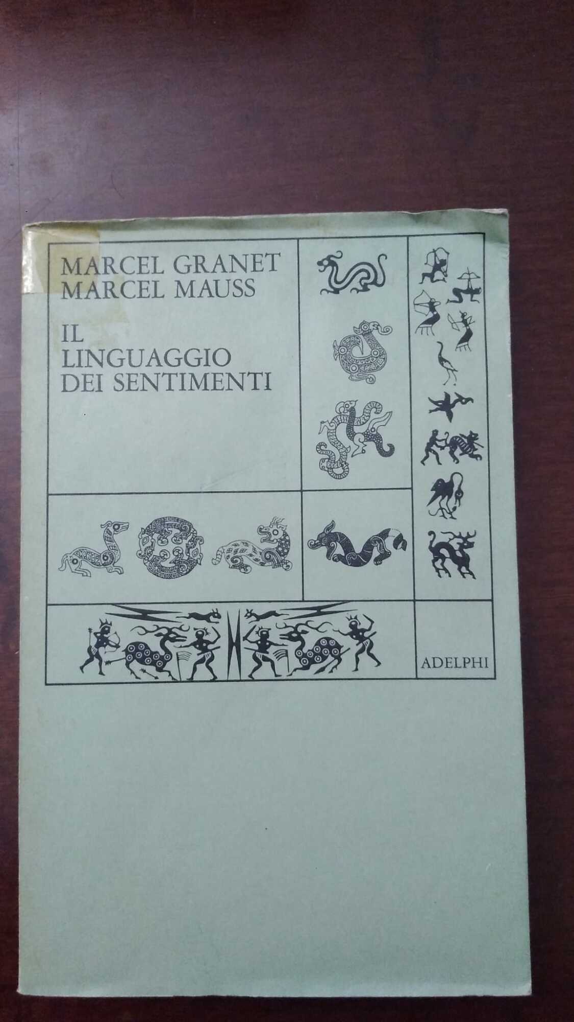 Il linguaggio dei sentimenti - copertina