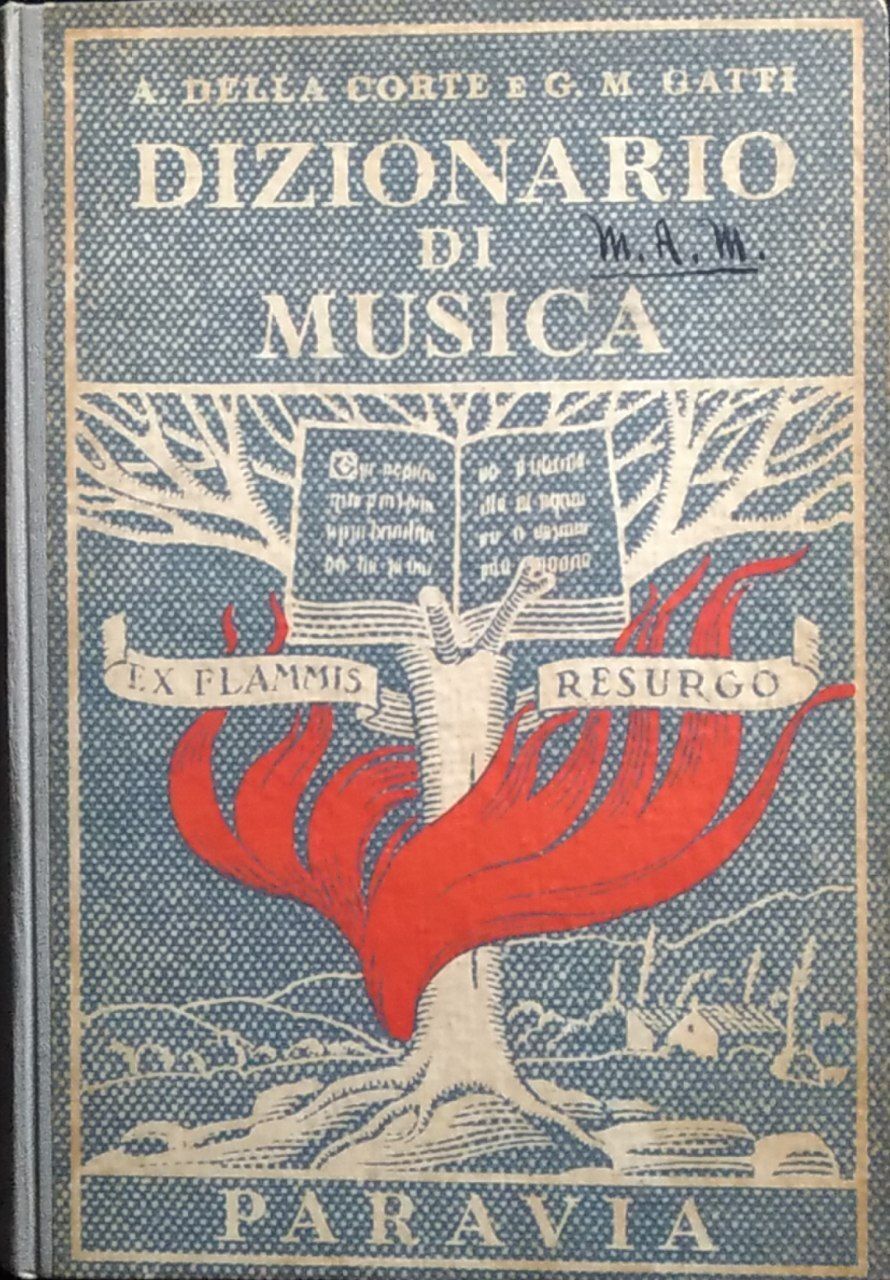 Dizionario di musica - copertina