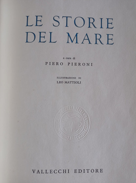 Le storie del mare - copertina
