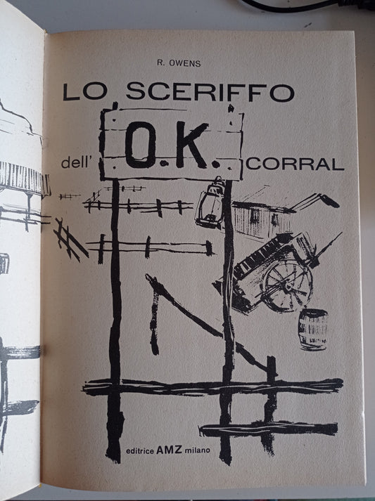 Lo sceriffo dell' O.K. Corral - copertina