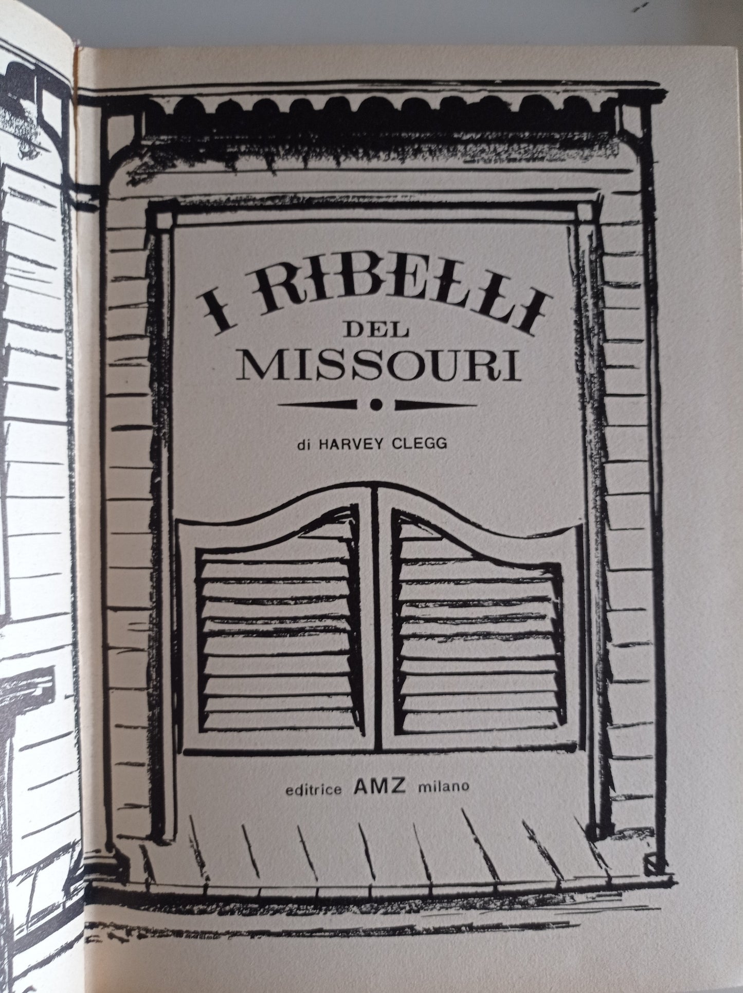 I ribelli del Missouri - copertina