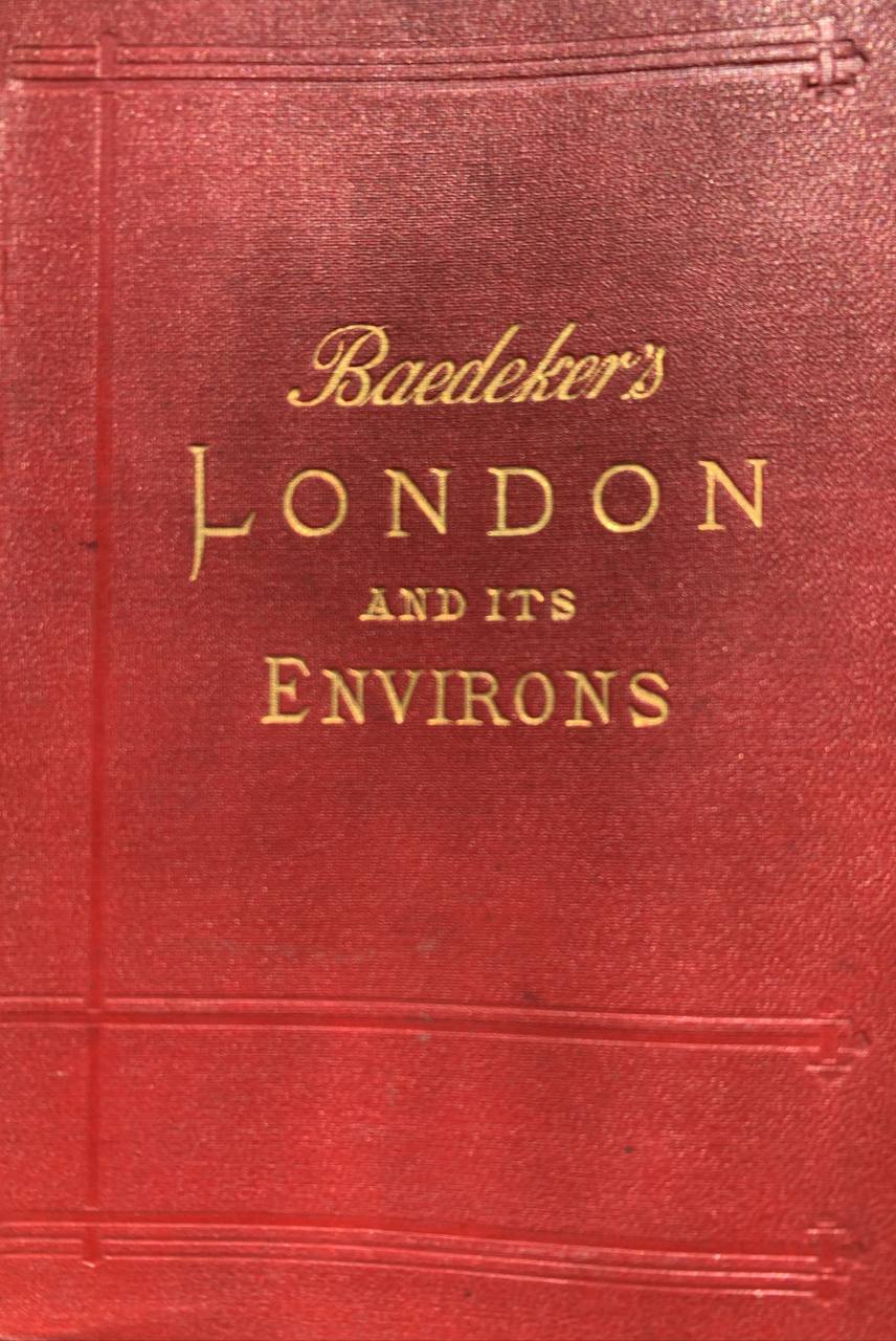 London and its environs - copertina