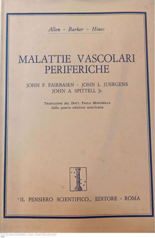Malattie vascolari periferiche - copertina