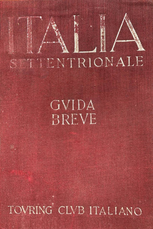 Italia settentrionale. Guida breve volume I - copertina