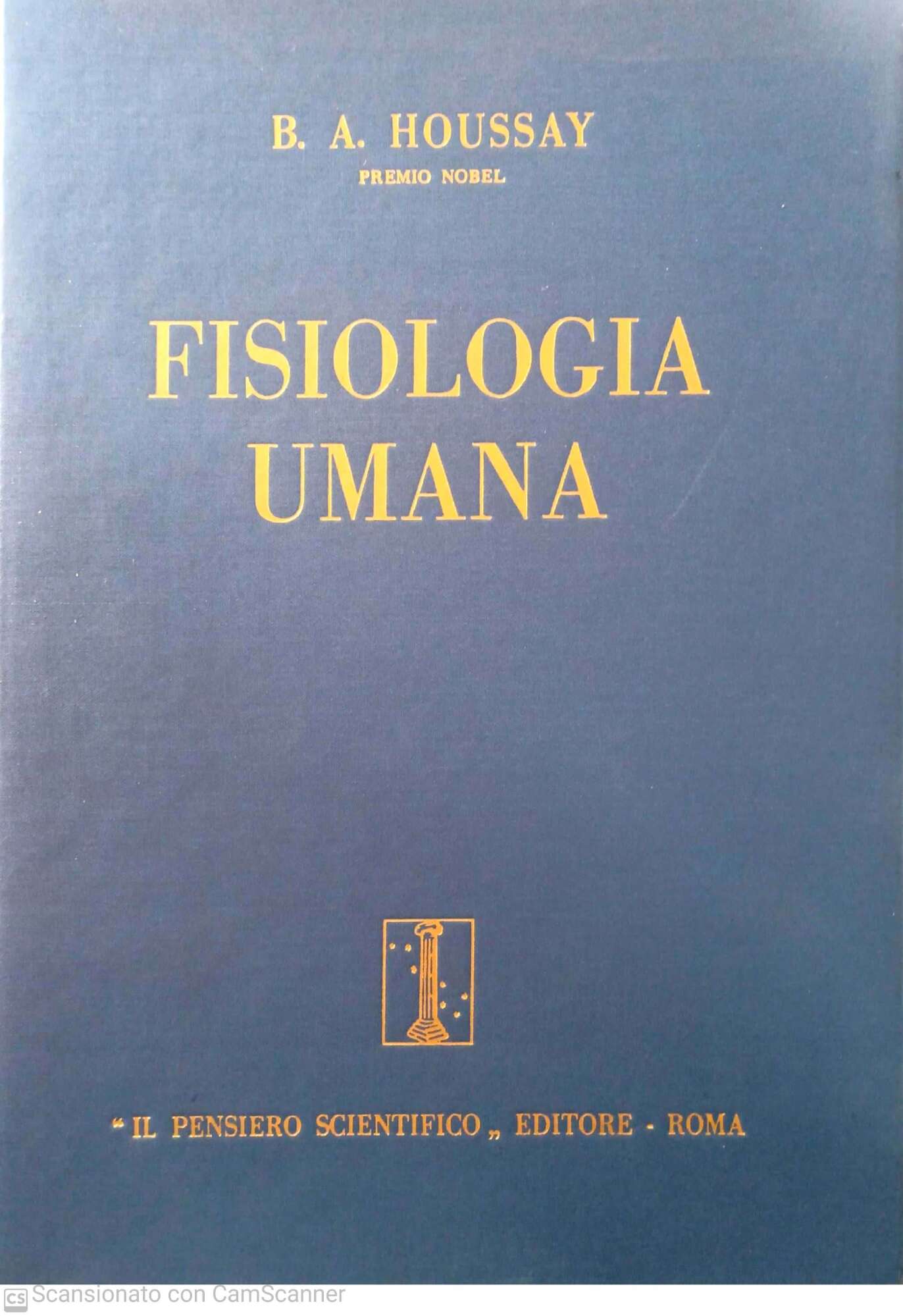 Fisiologia umana - copertina