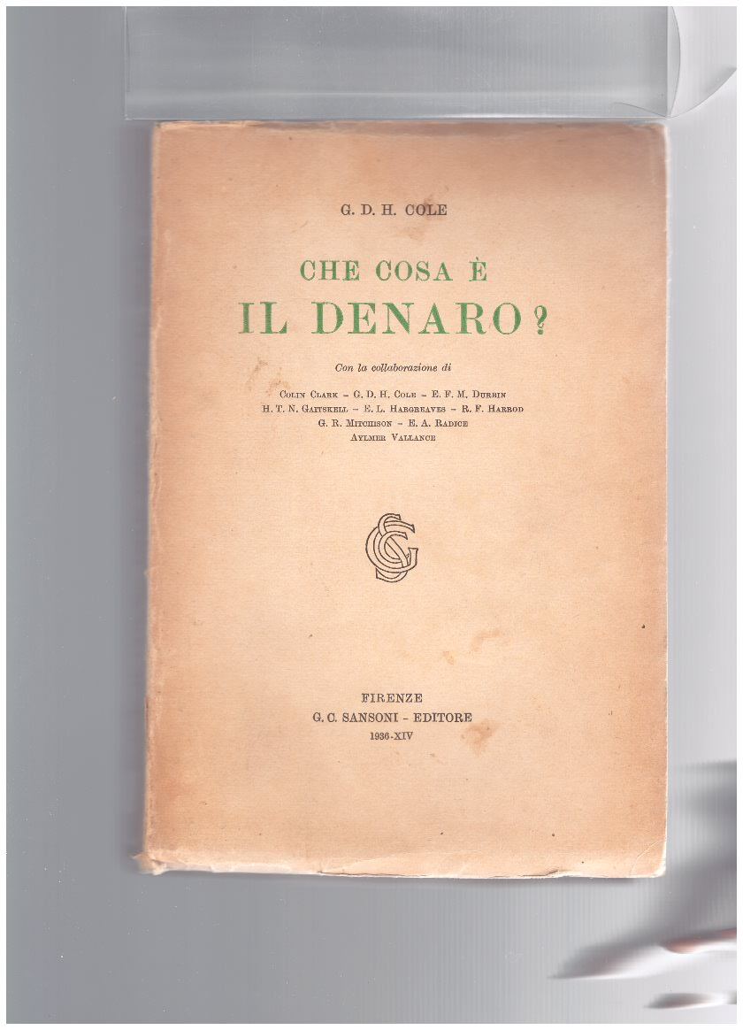 Che cosa è il denaro? - copertina