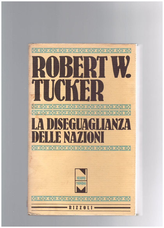 La diseguaglianza delle nazioni - copertina