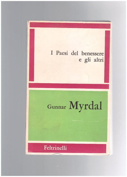 I Paesi del benessere e gli altri - copertina