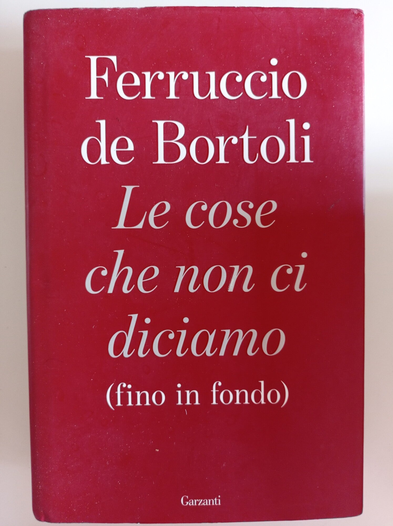 Le cose che non ci diciamo (fino in fondo) - copertina