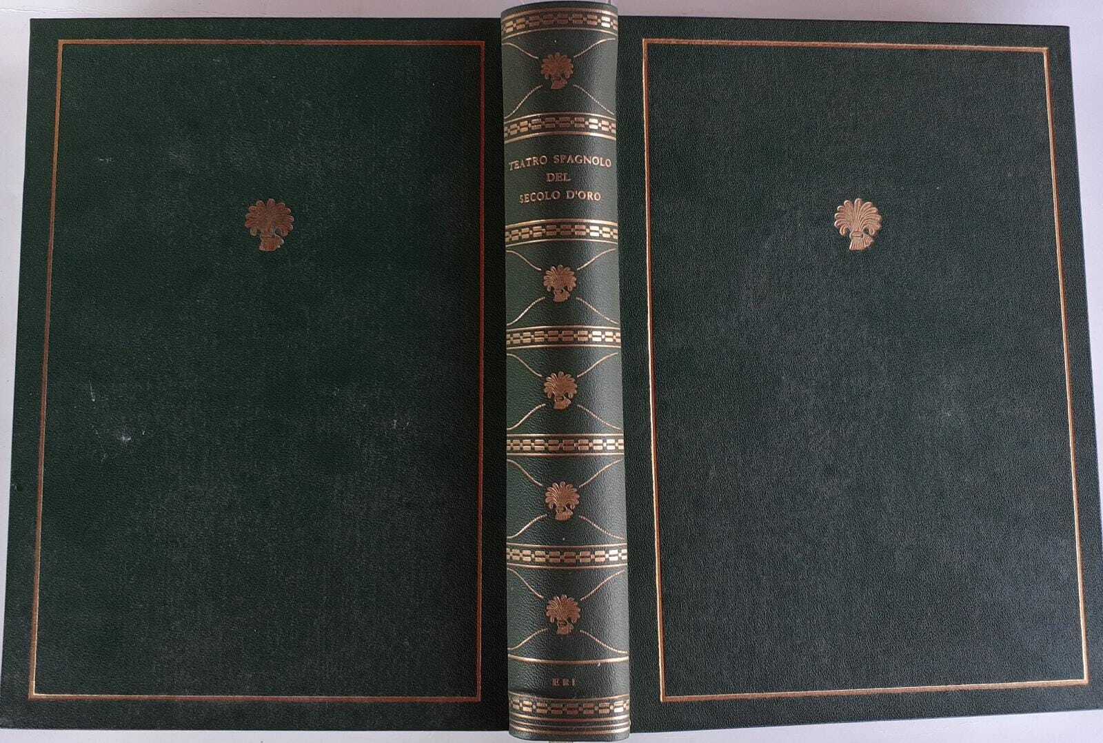 Teatro spagnolo del secolo d'oro. I classici del teatro. Volume secondo - copertina